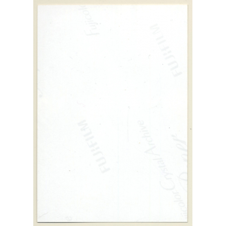 Erotic Nude Study: Blonde Woman On Floor / Nylons (B/W Photo ~2000s)