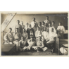 Wounded German Soldiers & Nurses In Hospital *2 / WW1 (Vintage RPPC 1915)