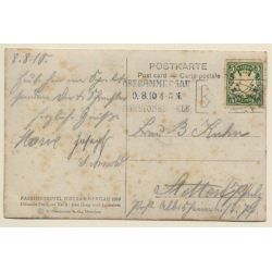 Passionsspiel Oberammergau 1910: Jesu Gang Nach Jerusalem (Vintage RPPC)
