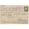 Passionsspiel Oberammergau 1910: Jesu Gang Nach Jerusalem (Vintage RPPC)
