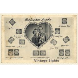 Briefmarken Sprache / Stamp Language *1 (Vintage PC 1941)
