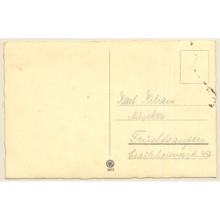 Briefmarken Sprache / Stamp Language *6 (Vintage PC 1930s/1940s)