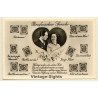 Briefmarken Sprache / Stamp Language *8 (Vintage PC 1950s)