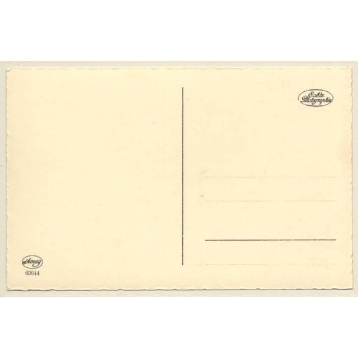 Briefmarken Sprache / Stamp Language *8 (Vintage PC 1950s)