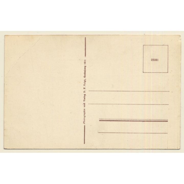 Niederdollendorf: Elektr. Fähre - Rheinfähre - Station Godesberg (Vintage PC 1910s)