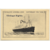 Holland - Amerika Linie: D.D. Nieuw Amsterdam / Steamer (Vintage PC 1910s/1920s)