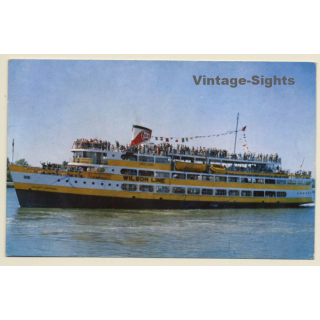 S.S. Mount Vernon Excursion Cruiser / Wilson Line (Vintage PC 1950s/1960s)