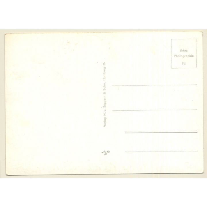 Hamburg: Tanker T.T.S. Al-Malik Saud Al-Awal (Vintage RPPC)