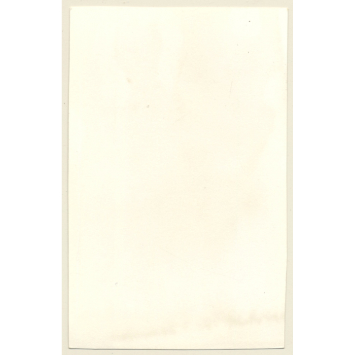 Natural Brunette Nude Standing / Eyes (Vintage Photo GDR ~1980s)