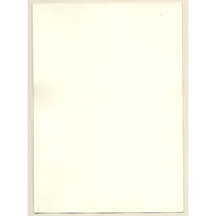 Natural Shorthaired Nude Leaning Against Tree (Vintage Photo GDR ~1980s)