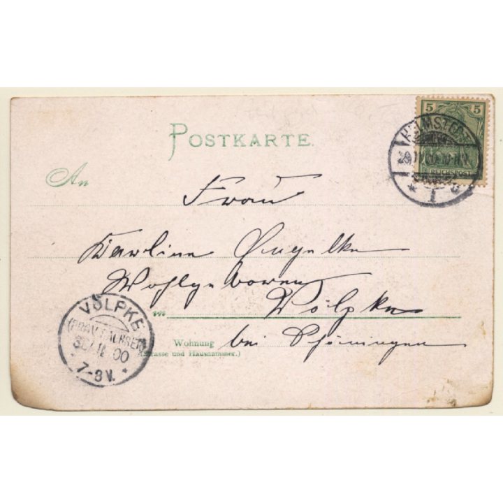 Eduard Graf Von Taaffe - Ministerpräsident Österreich (Vintage PC 1900)