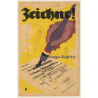 Zeichne! 5% Deutsche Reichsanleihe / Propaganda (Vintage PC 1910s)