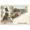 Friedensfeier Frankfurt a/M 10.Mai 1896 (Vintage Litho PC 1898)