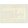 Interhotel Unter Den Linden - Berlin / East Germany DDR (Vintage Luggage Label)
