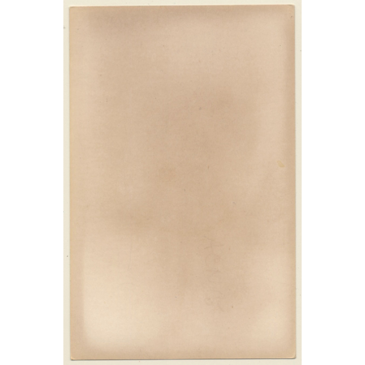 Sweet Blonde Semi Nude Female Kneeling / Fishnets (Vintage Photo ~1950s/1960s)