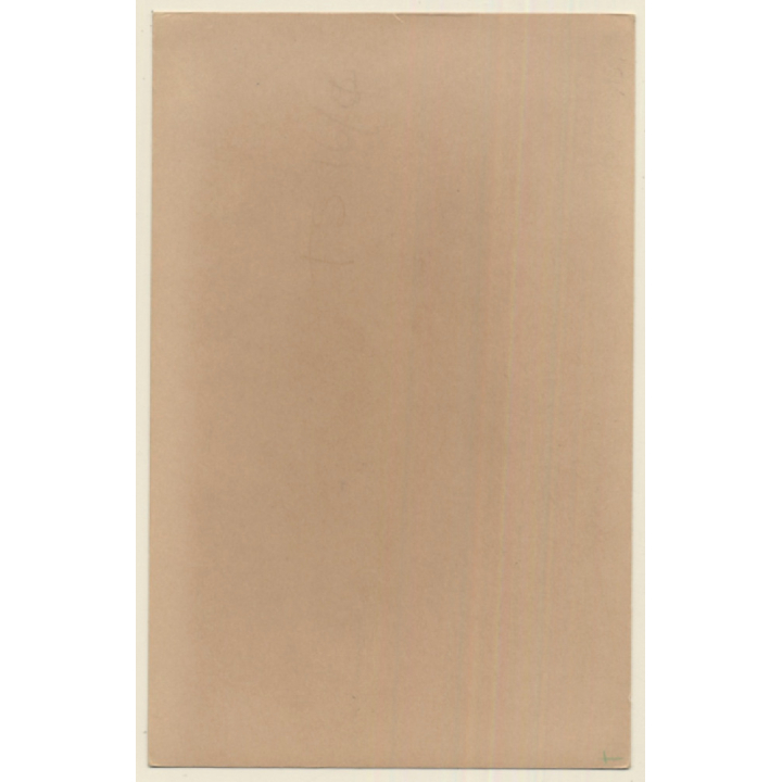 Busty Kneeling Nude Smiles At Camera / Eyes (Vintage Photo ~1950s/1960s)