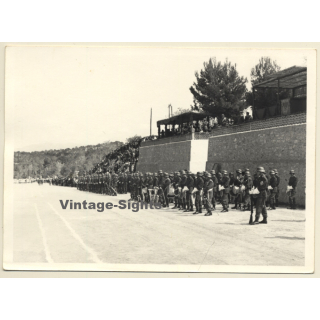 Campamento Militar General Asensio / Palma De Mallorca: Military Parade (Vintage Photo 1966)