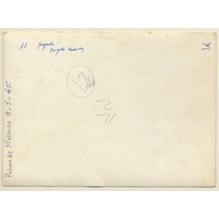 Campamento Militar General Asensio / Palma De Mallorca: Military Parade (Vintage Photo 1965)