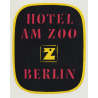 Hotel Am Zoo - Berlin / Germany (Vintage Luggage Label)