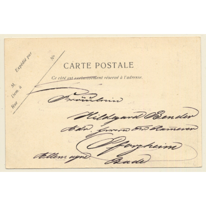 Anvers: A Bord - Le Pont D'Un Transatlantique (Vintage PC 1900s)