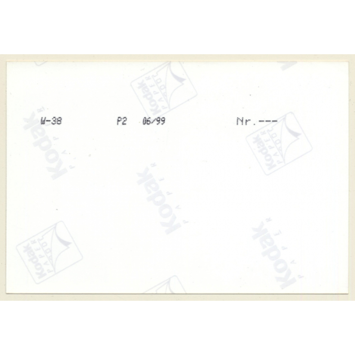 Slim Blonde Semi Nude On Stairs Flashing Boob (Vintage Photo ~1990s)