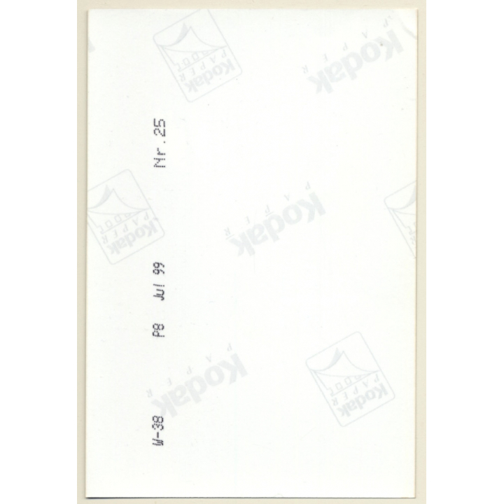 Natural Busty Blonde Semi Nude Kneeling (Vintage Photo ~1990s)