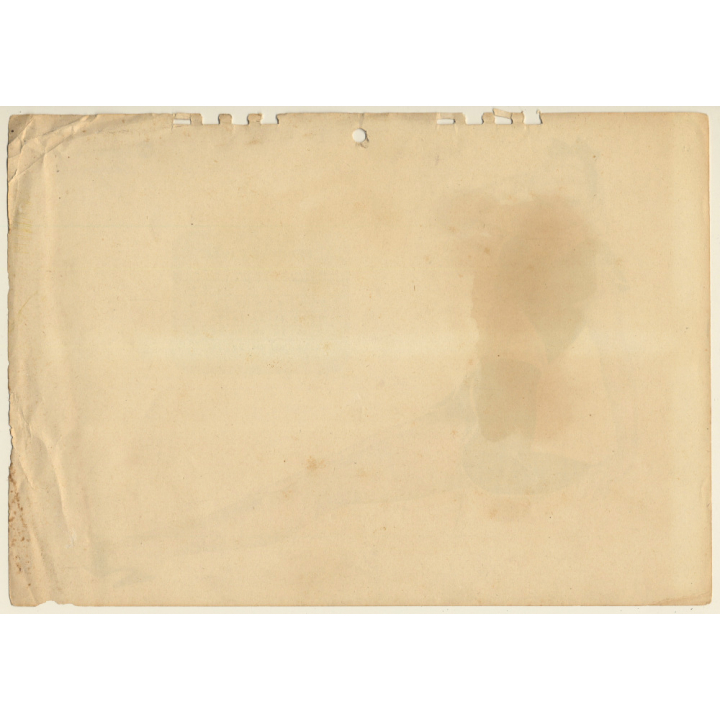 Alberto Varga: 1947 Esquire Girl Calendar: February / Pin Up (Vintage Calendar Page)