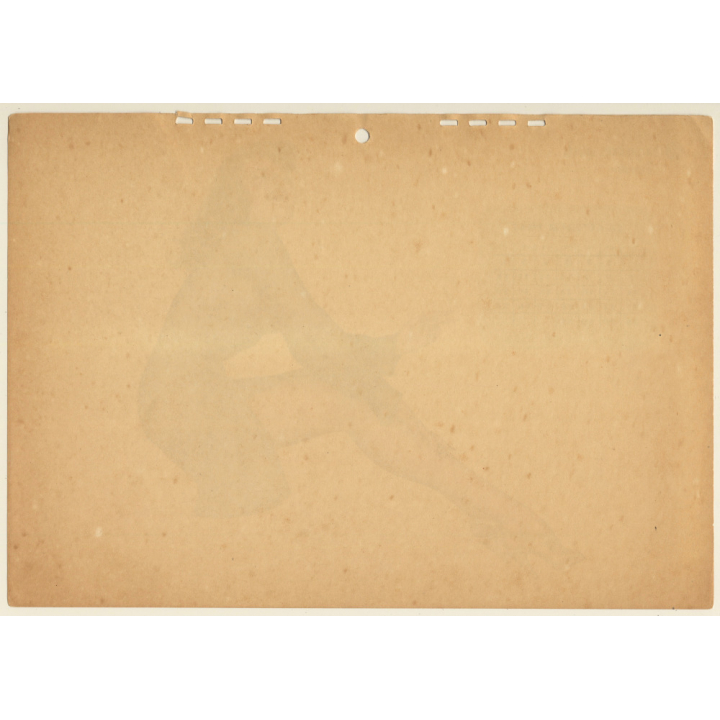 Alberto Varga: 1947 Esquire Girl Calendar: December / Pin Up (Vintage Calendar Page)