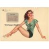 Alberto Varga: 1947 Esquire Girl Calendar: May / Pin Up (Vintage Calendar Page)