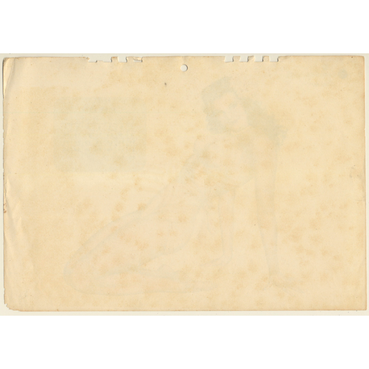 Alberto Varga: 1947 Esquire Girl Calendar: June / Pin Up (Vintage Calendar Page)