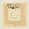 Interhotel Prager Strasse - Dresden / East Germany DDR (Vintage Luggage Label)