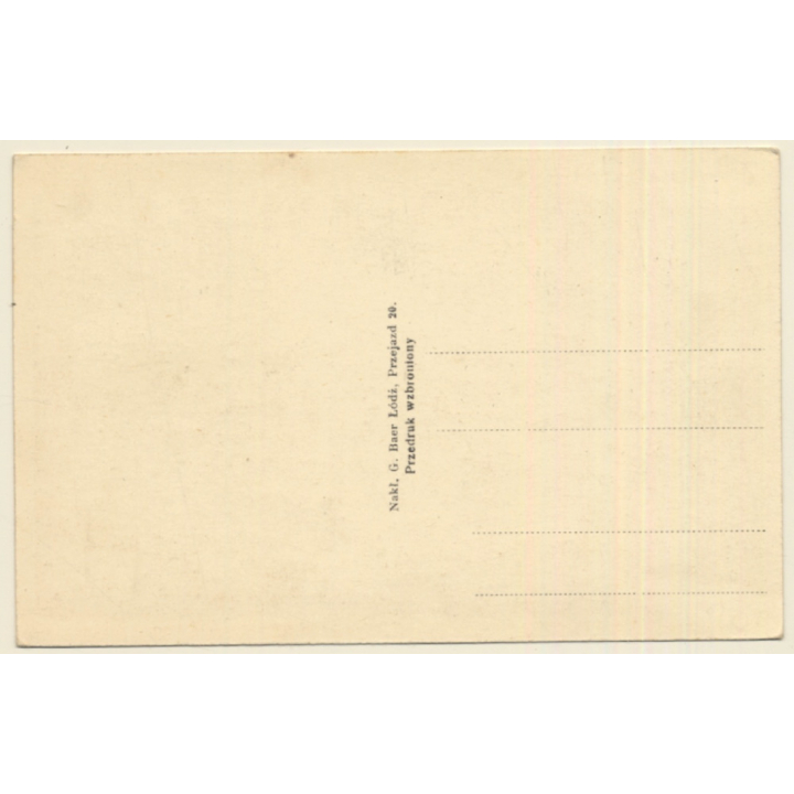 Rzgów / Poland: War Cemetery - Kriegerfriedhof - WW1 (Vintage PC)