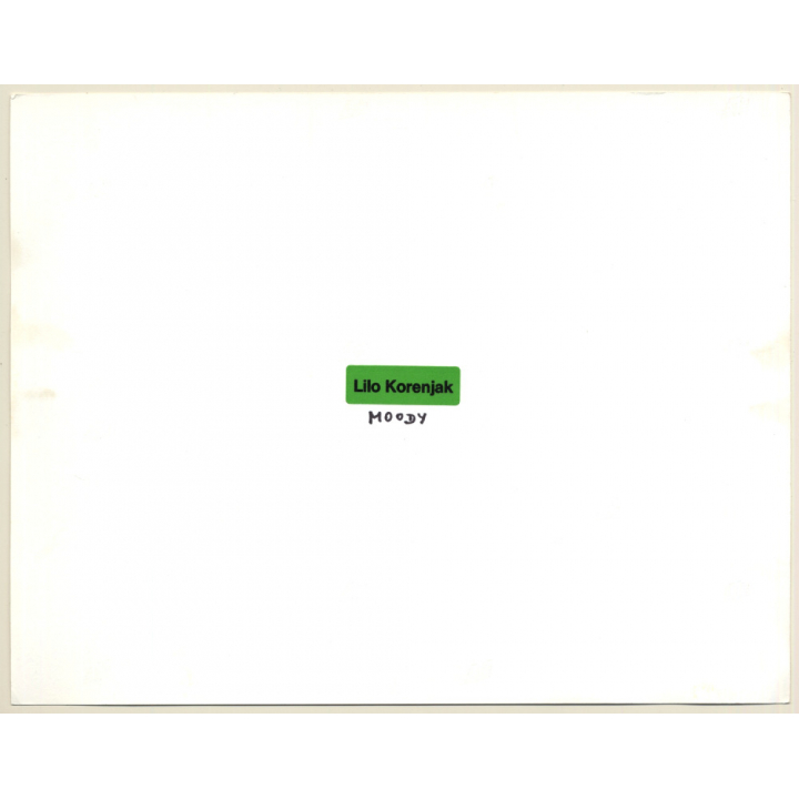 Erotic Study: 2 Semi Nude Girlfriends On Couch / Lesbian INT (Vintage Photo KORENJAK 1970s/1980s)