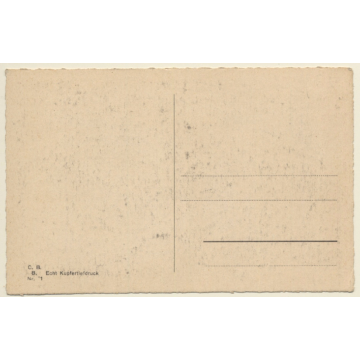 Breslau - Wroclaw / Schlesien: Fechterbrunnen (Vintage PC ~1930s)