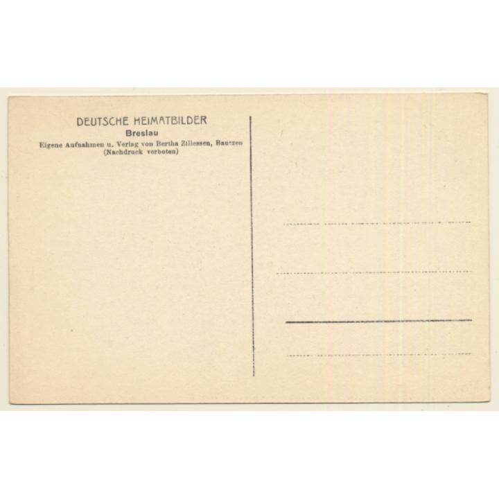 Breslau - Wroclaw / Schlesien: Südseite Der Universität (Vintage PC ~1920s)