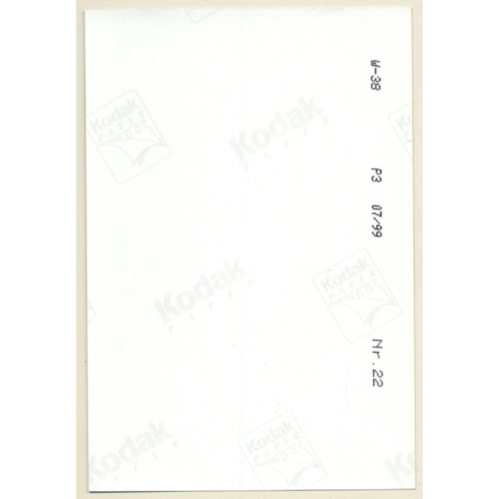 Rear View: Brunette Nude On Meadow / Butt (Vintage Photo ~1990s)