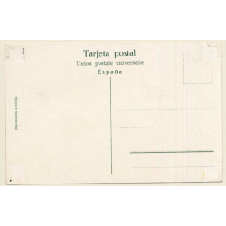Corrida De Toros: Banderillas / Torero (Vintage Postcard)