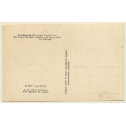 Toréros Landais: Paul Daverat - Martin Ier - Joseph Coran (Vintage RPPC)