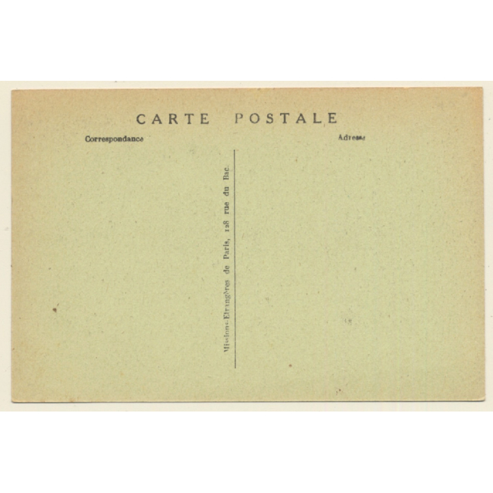 Mandalay / Burma: Funeral St John's Leper Asylum (Vintage PC ~1910s)