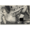 Lascivious Semi Nude Blonde Flashing Boobs (Vintage Photo ~1950s/1960s)