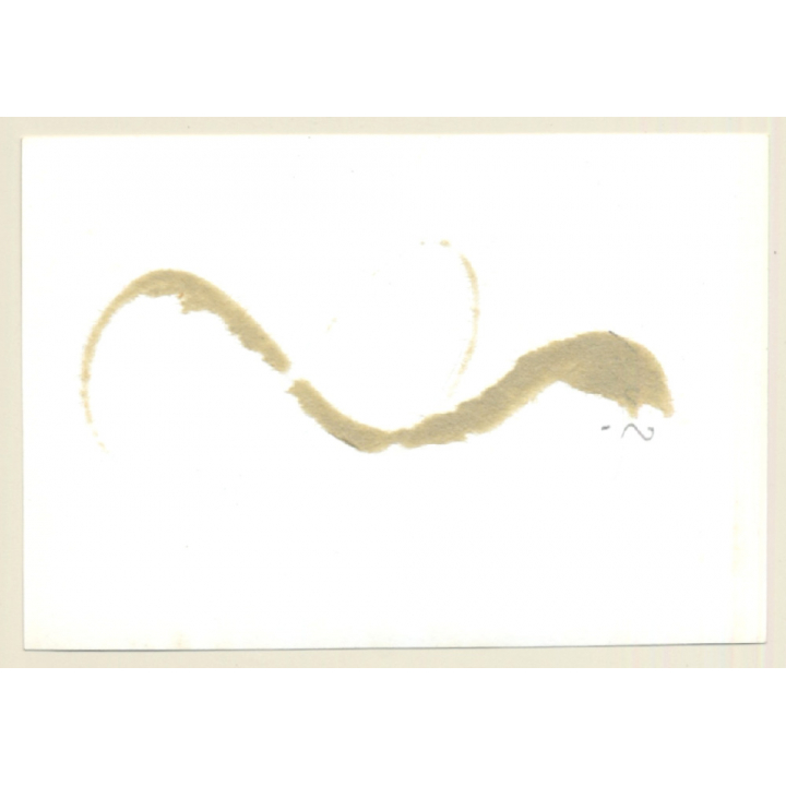 Rear View: 2 Semi Nude Females Bending Over / Butt - Nylons (2nd Gen. Photo B/W ~1960s)