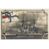 Linienschiff S.M.S. Hannover / Kriegsschiff - Warship (Vintage RPPC 1916)