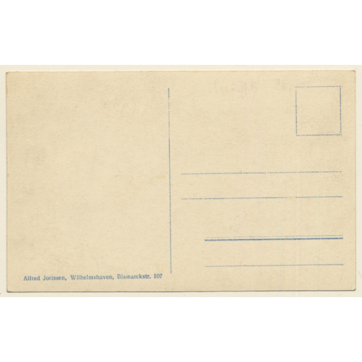 Kreuzer Hamburg / Kriegsschiff - Warship (Vintage RPPC ~1910s)