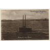 Unterseeboot Beim Tauchen / German Submarine - Deutsches U-Boot (Vintage RPPC 1915)