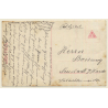 Unterseeboot Beim Tauchen / German Submarine - Deutsches U-Boot (Vintage RPPC 1915)