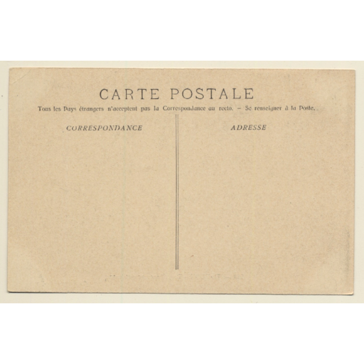 Toulon: Topilleurs Au Petit Rang / Warship (Vintage PC 1910s)