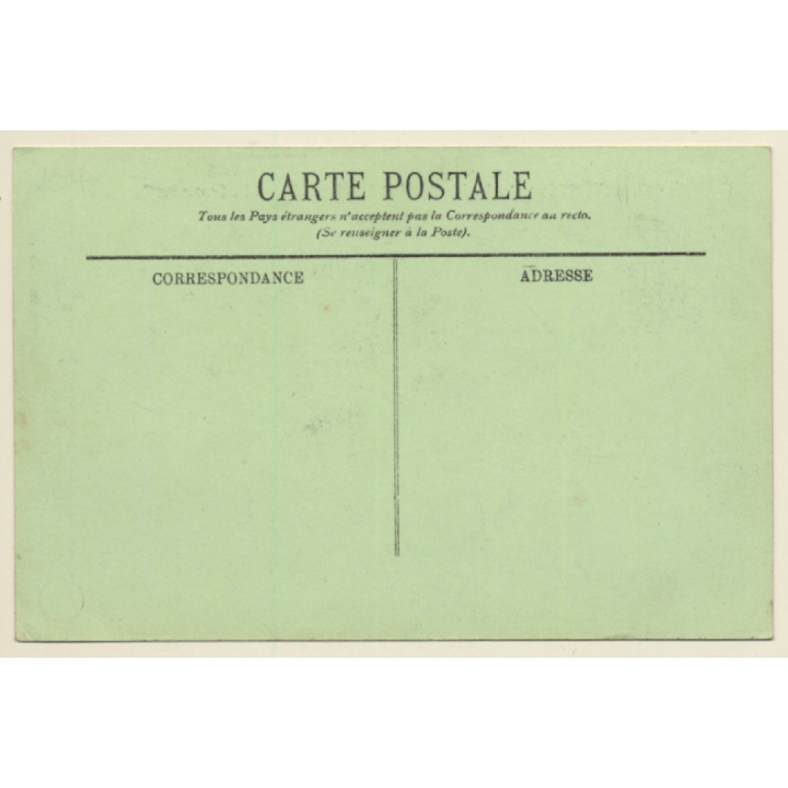 Le Cuirassé Vérité & Le President Et Les Souverains Russes (Vintage PC 1910s)