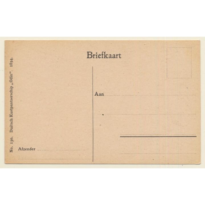 Christopher Raven: Duitsch Kustpantserschip Odin - Warship (Vintage Artist PC)