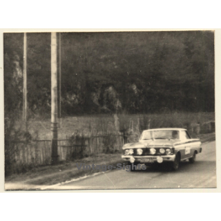 Rallye Monte Carlo 1964: N°204 Ford Falcon Sprint / Hall - McCluggage (Vintage Photo)