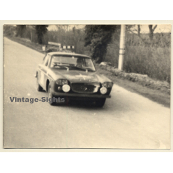 Rallye Monte Carlo 1964: N°211 ? Lancia Flavia Coupé / Schaefer - Briffaud ? (Vintage Photo)